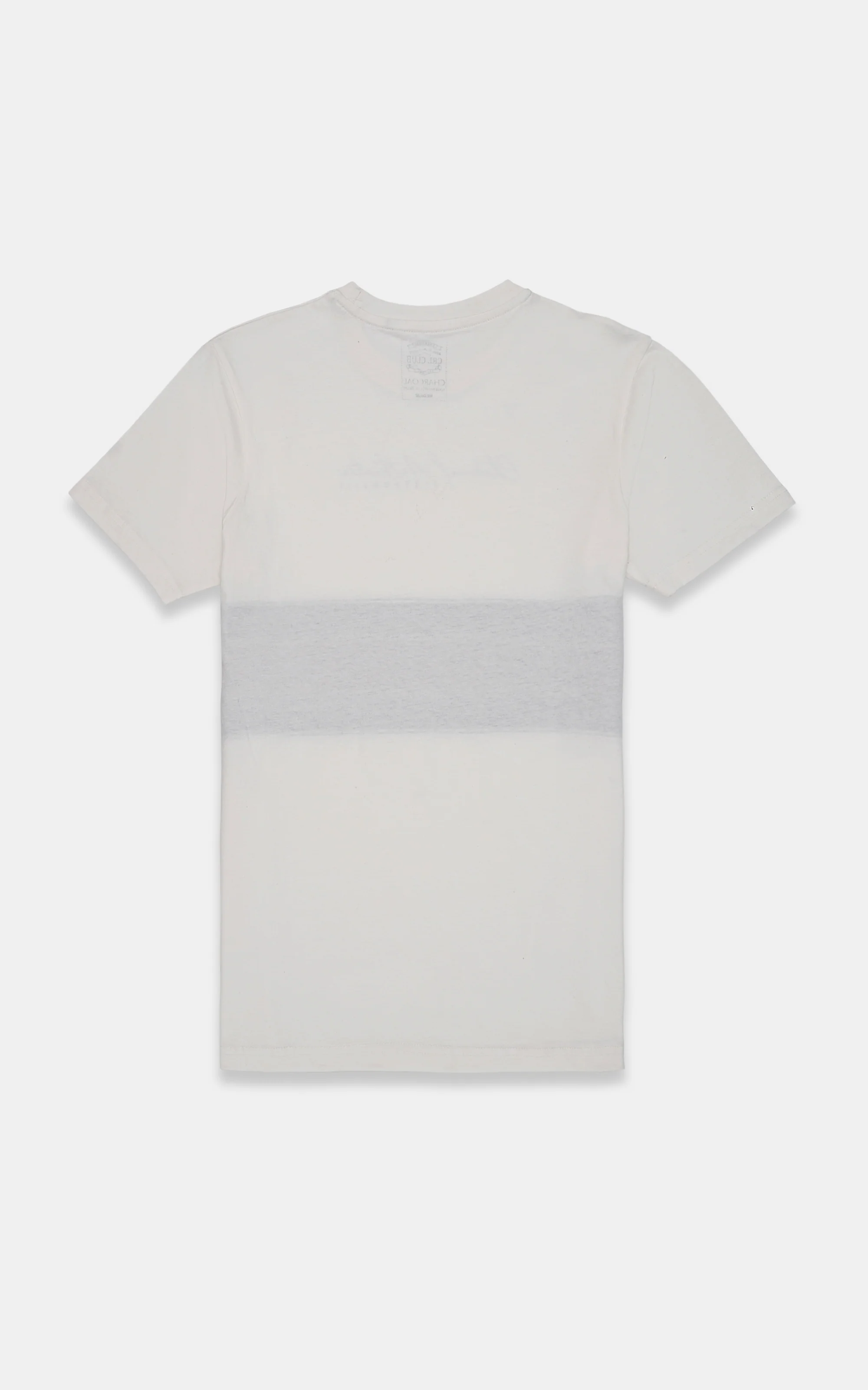 T SHIRT ROUND NECK OFF WHITE - Image 3