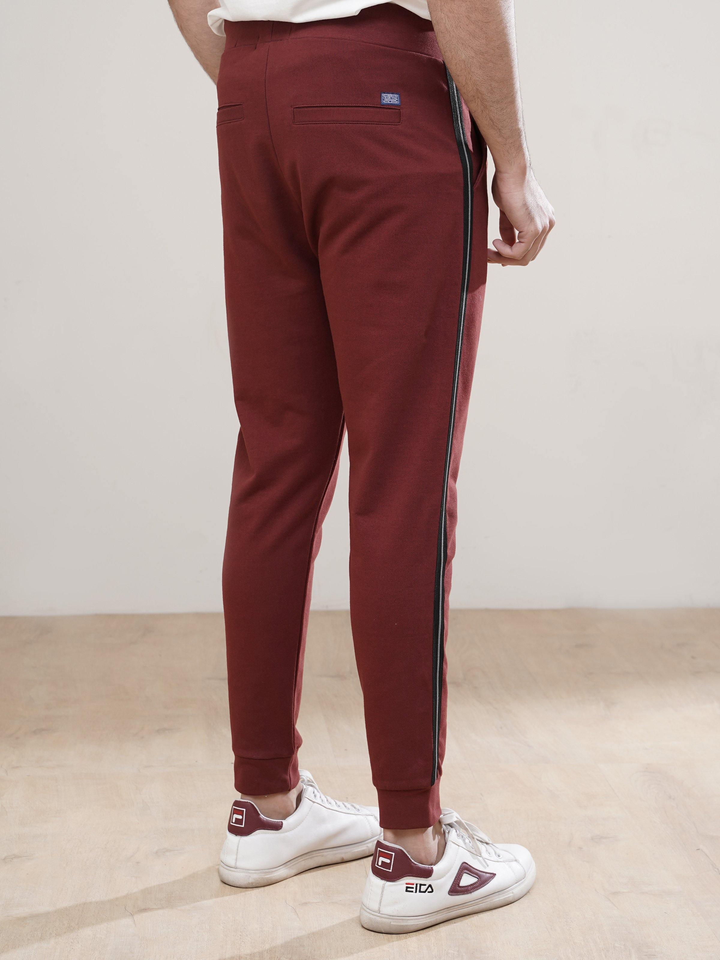 TERRY JOGGER TROUSER RED - Image 3