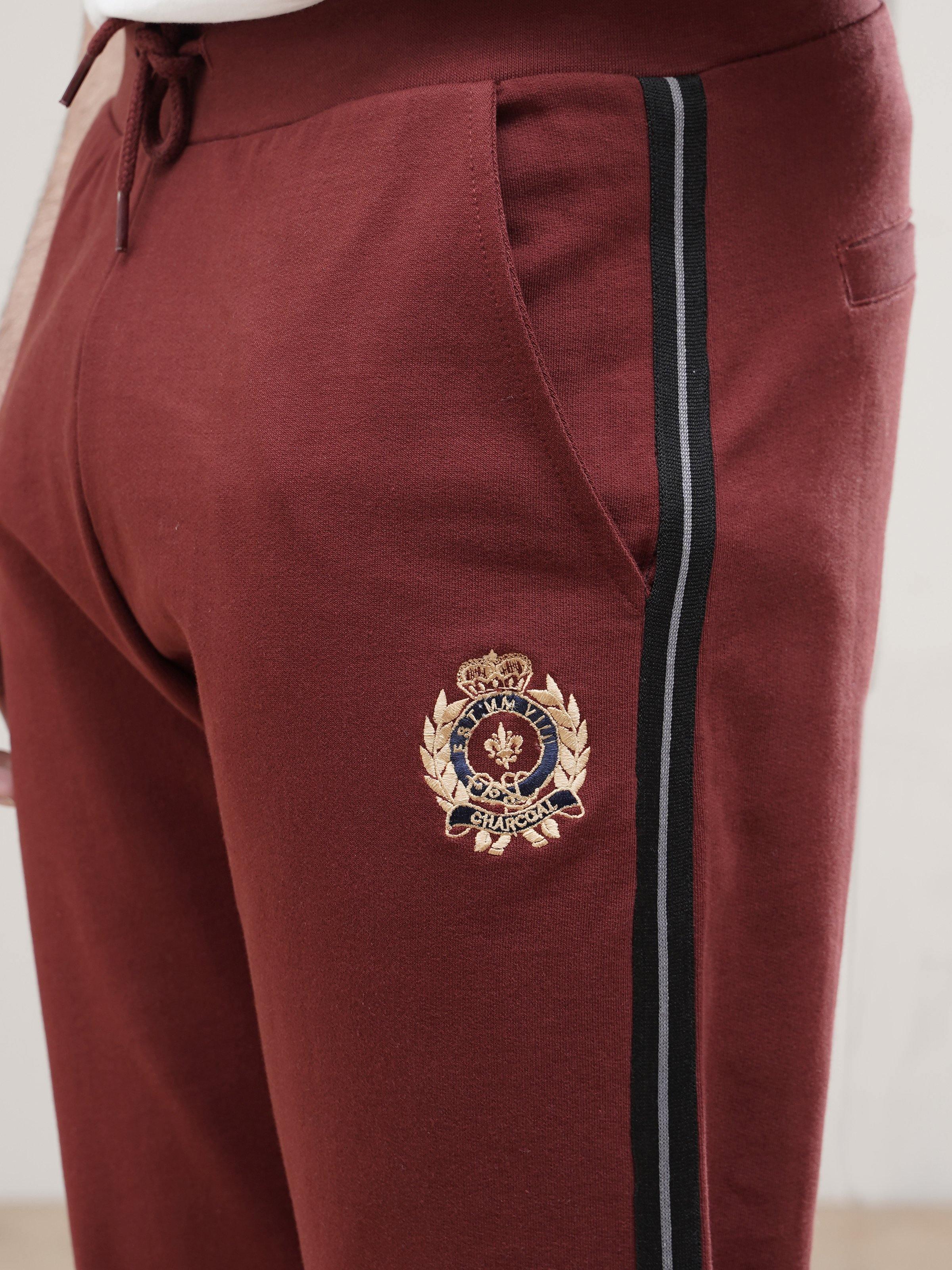 TERRY JOGGER TROUSER RED - Image 4
