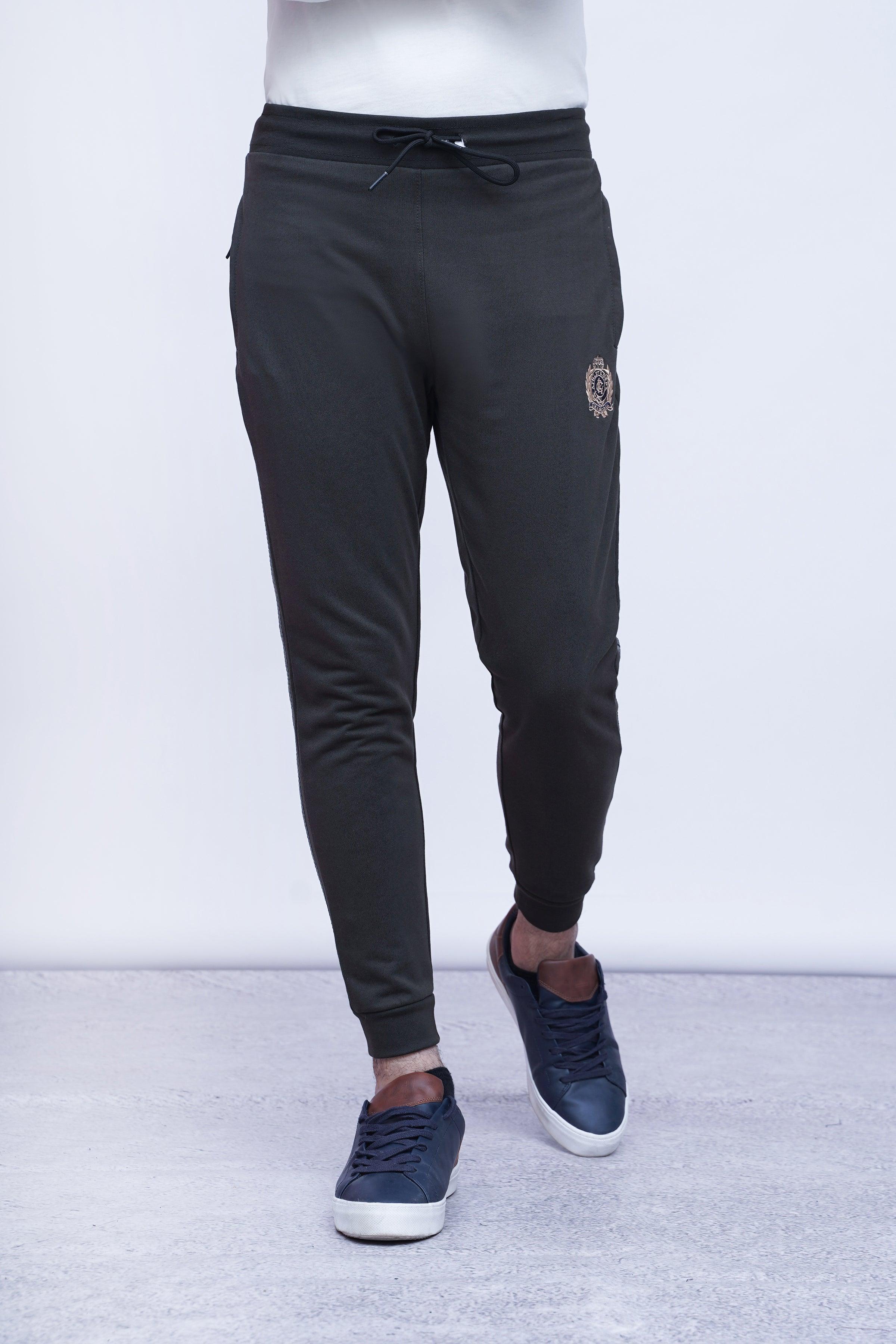 TERRY SIDE TAPE TROUSER OLIVE - Image 2