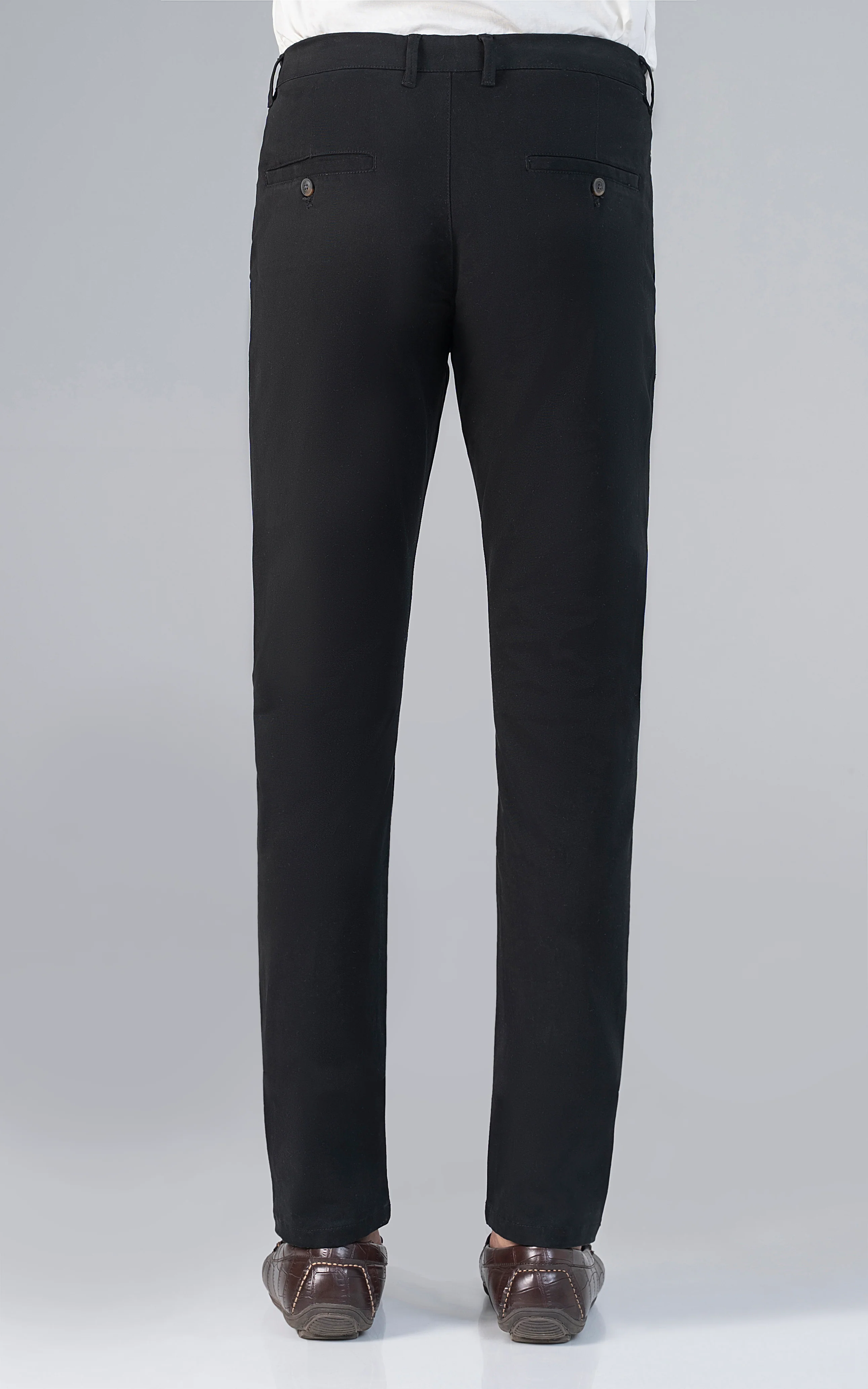 TWILL CROSS POCKET PANT BLACK - Image 4
