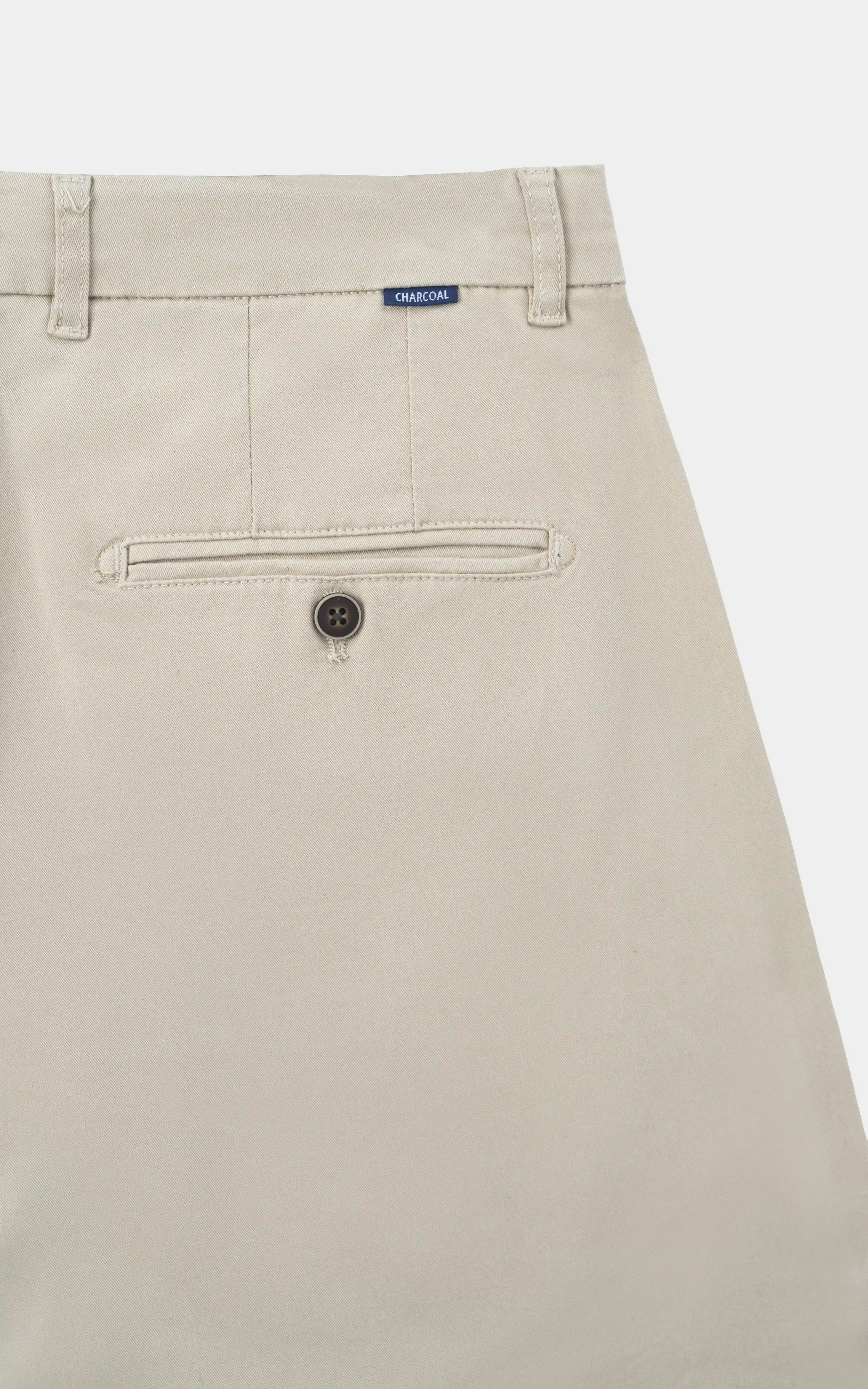TWILL SMART FIT PANT LIGHT KHAKI - Image 3