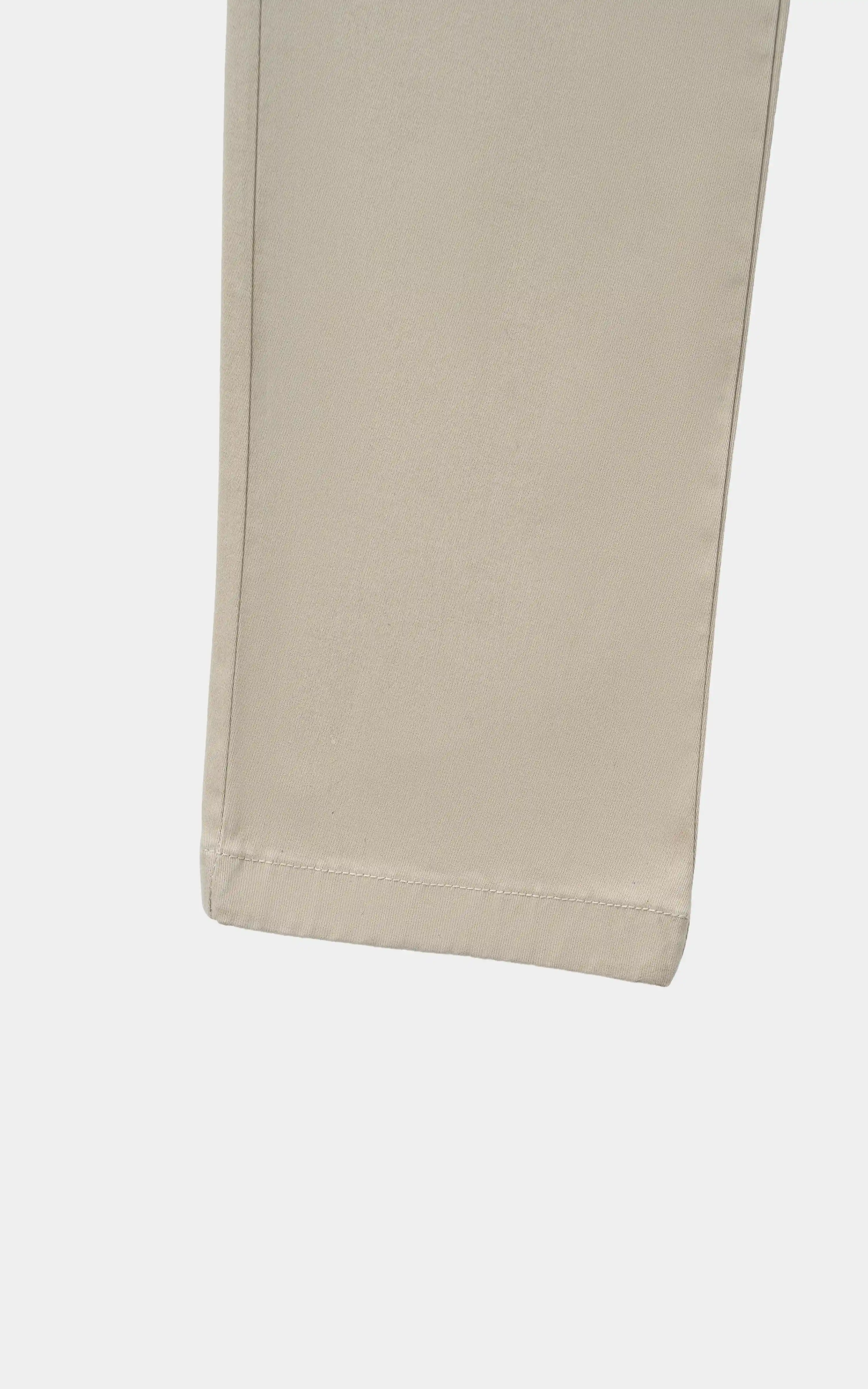 TWILL SMART FIT PANT LIGHT KHAKI - Image 4
