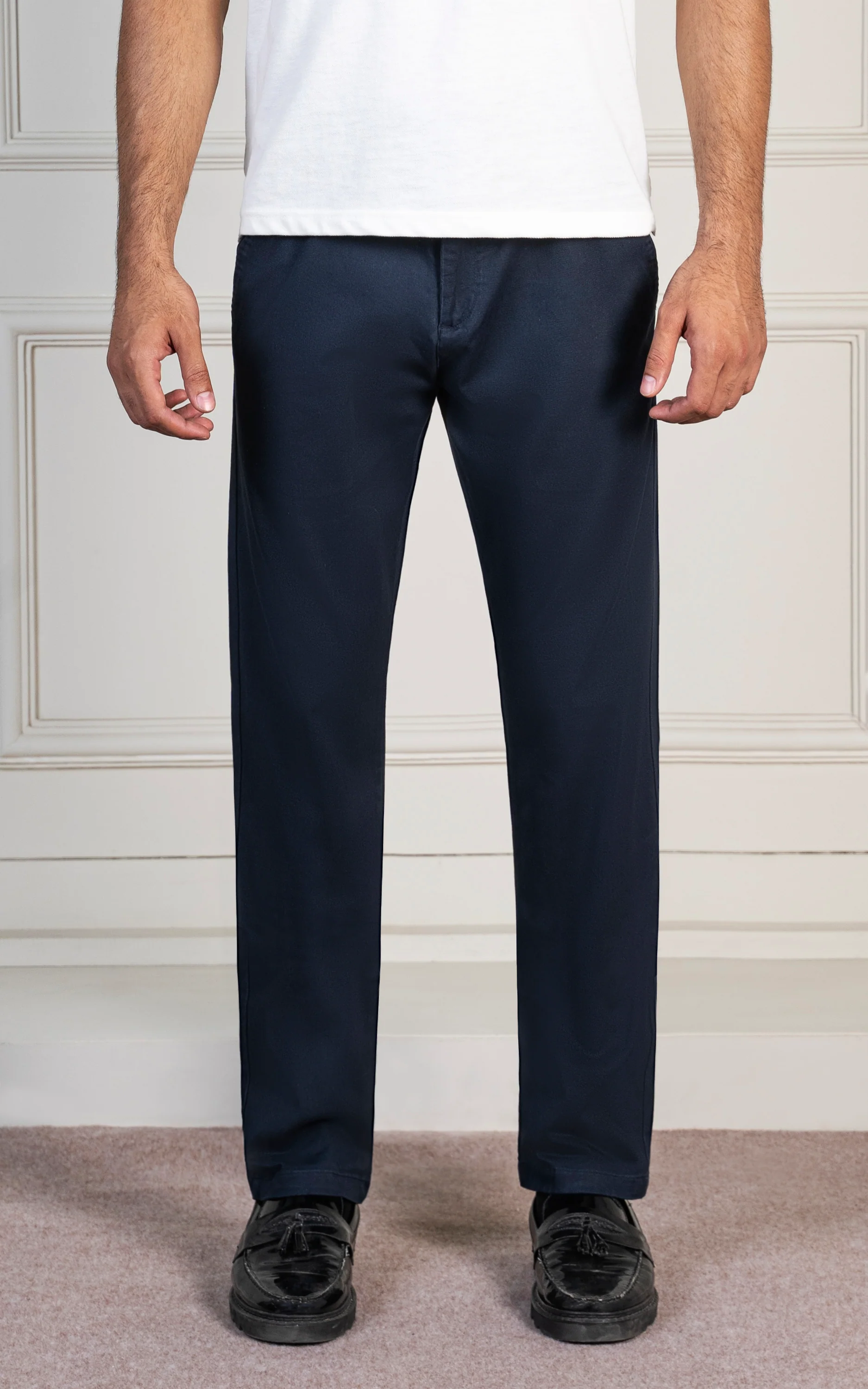TWILL SMART FIT PANT NAVY - Image 2