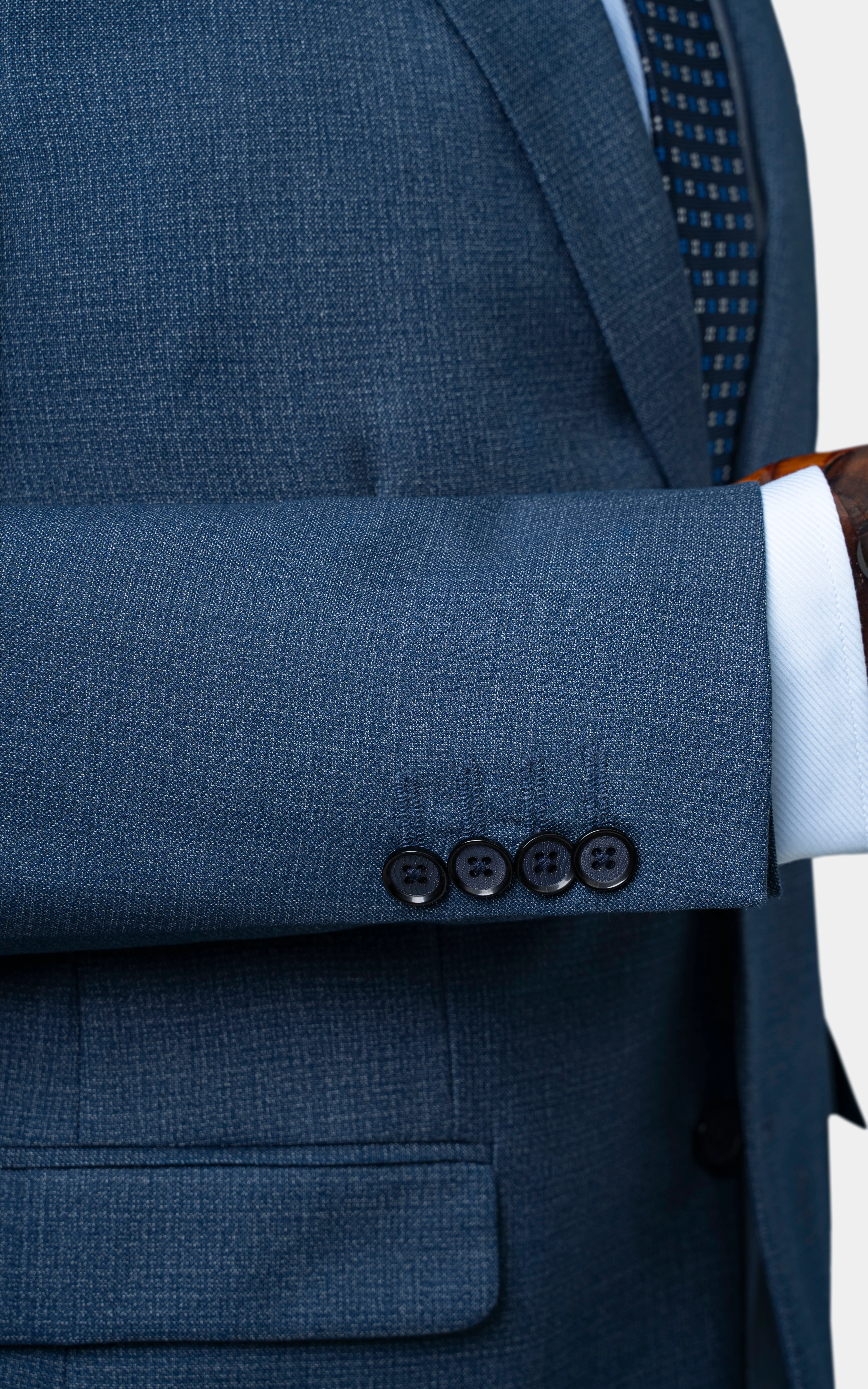 Two-Piece Suit Blue - Image 4