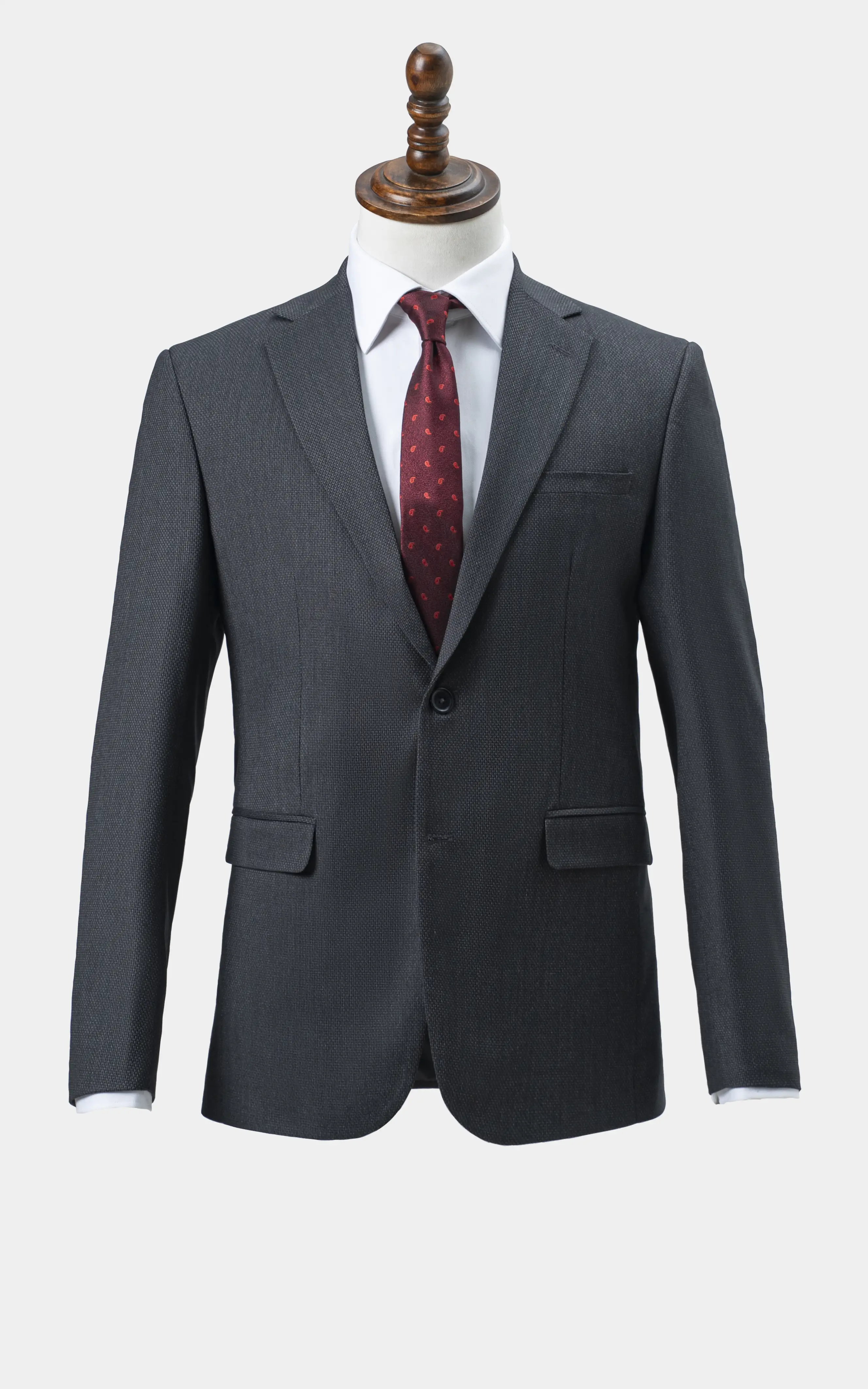 Two-Piece Suit Dark Grey - Image 3