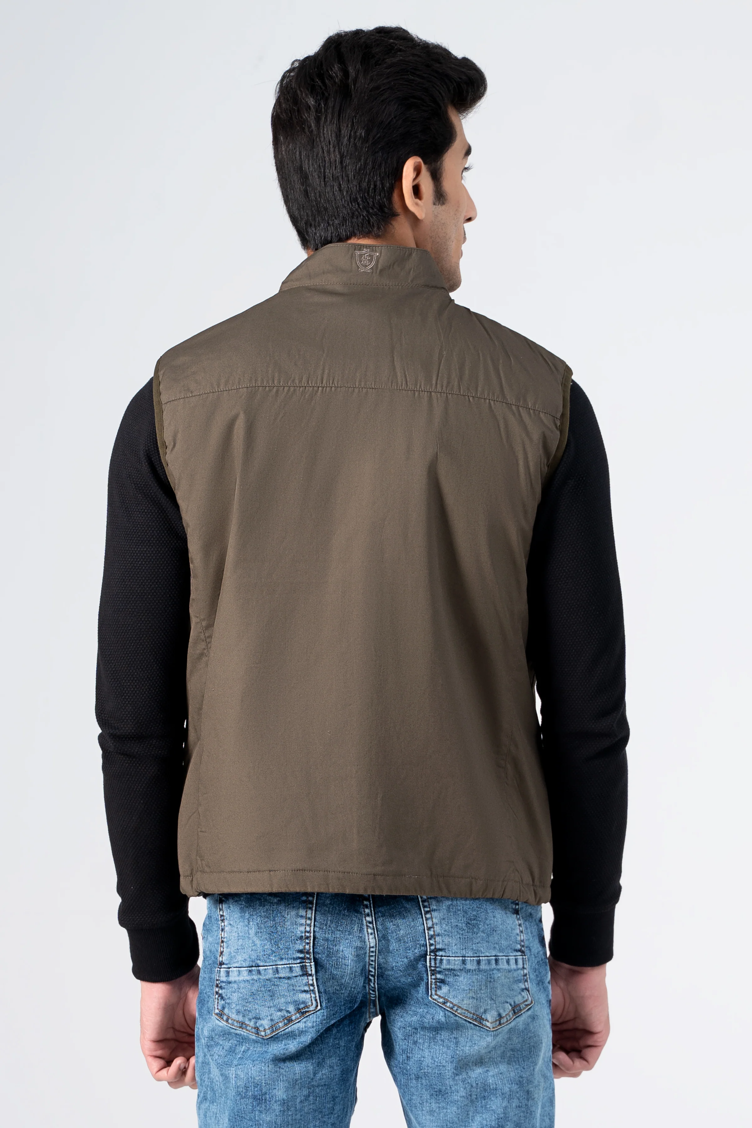 Wadded Cotton Jacket olive - Image 3