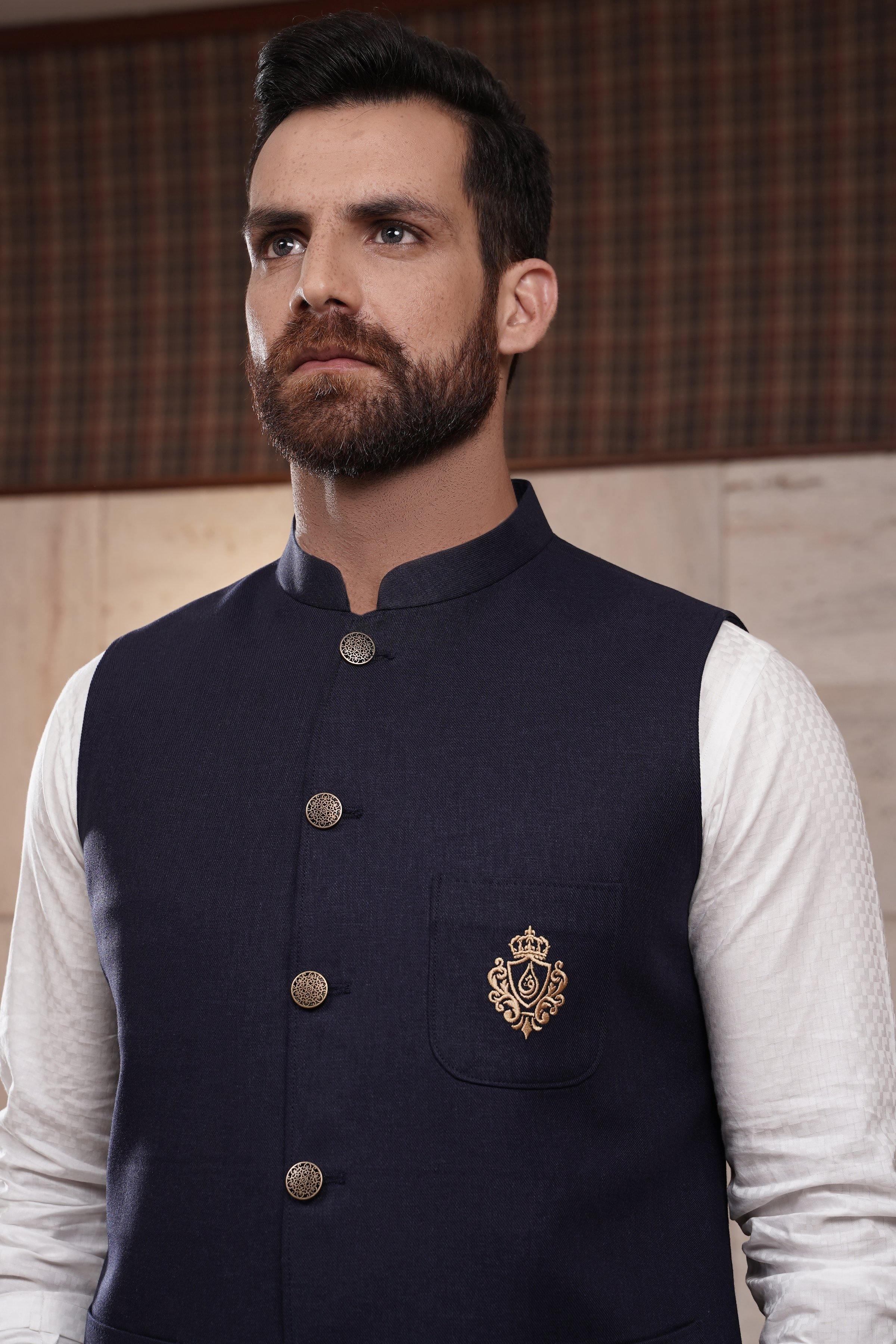WAIST COAT NAVY - Image 4