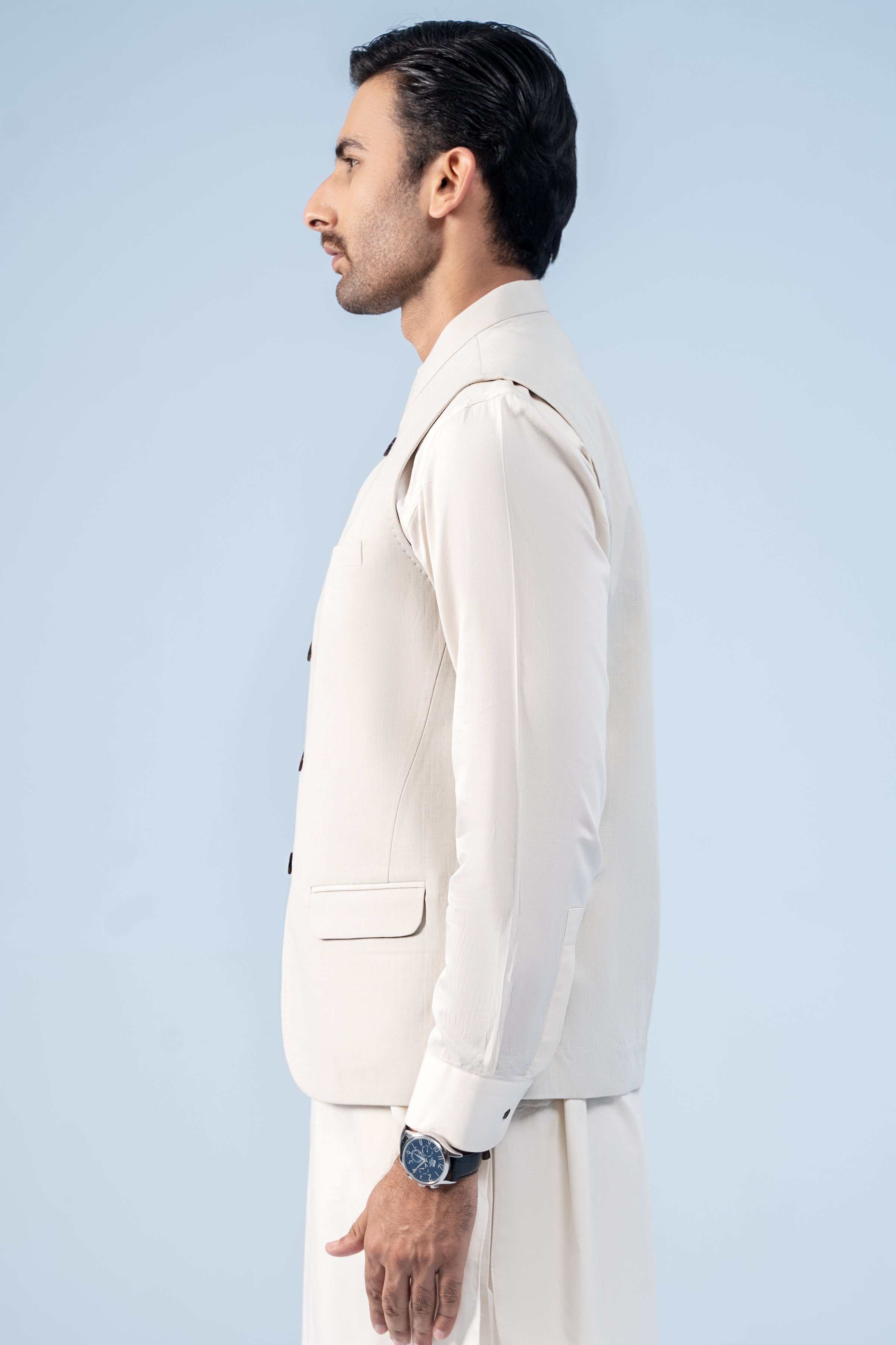 WAISTCOAT BEIGE - Image 4