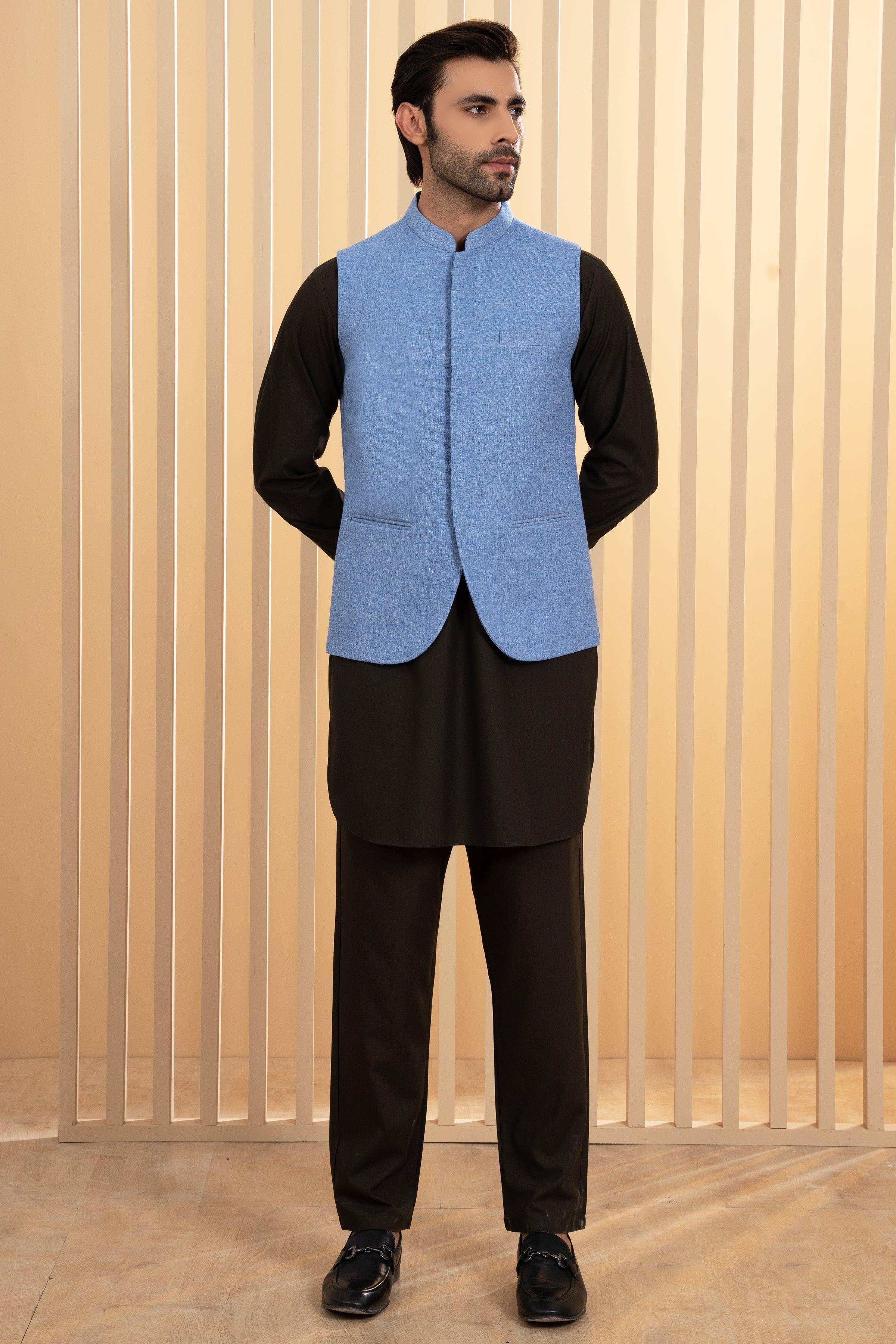 WAISTCOAT BLUE