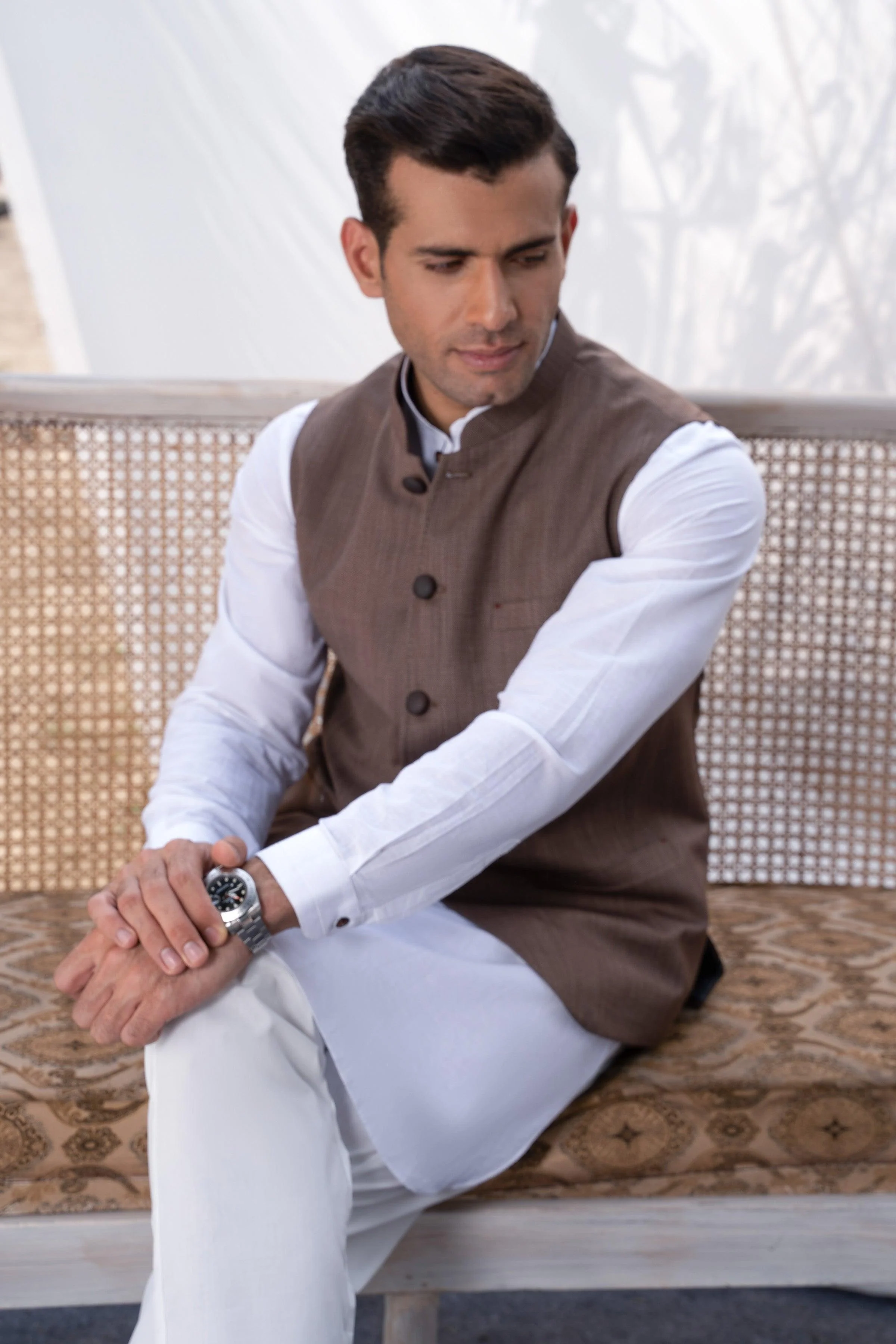 WAISTCOAT BROWN - Image 5