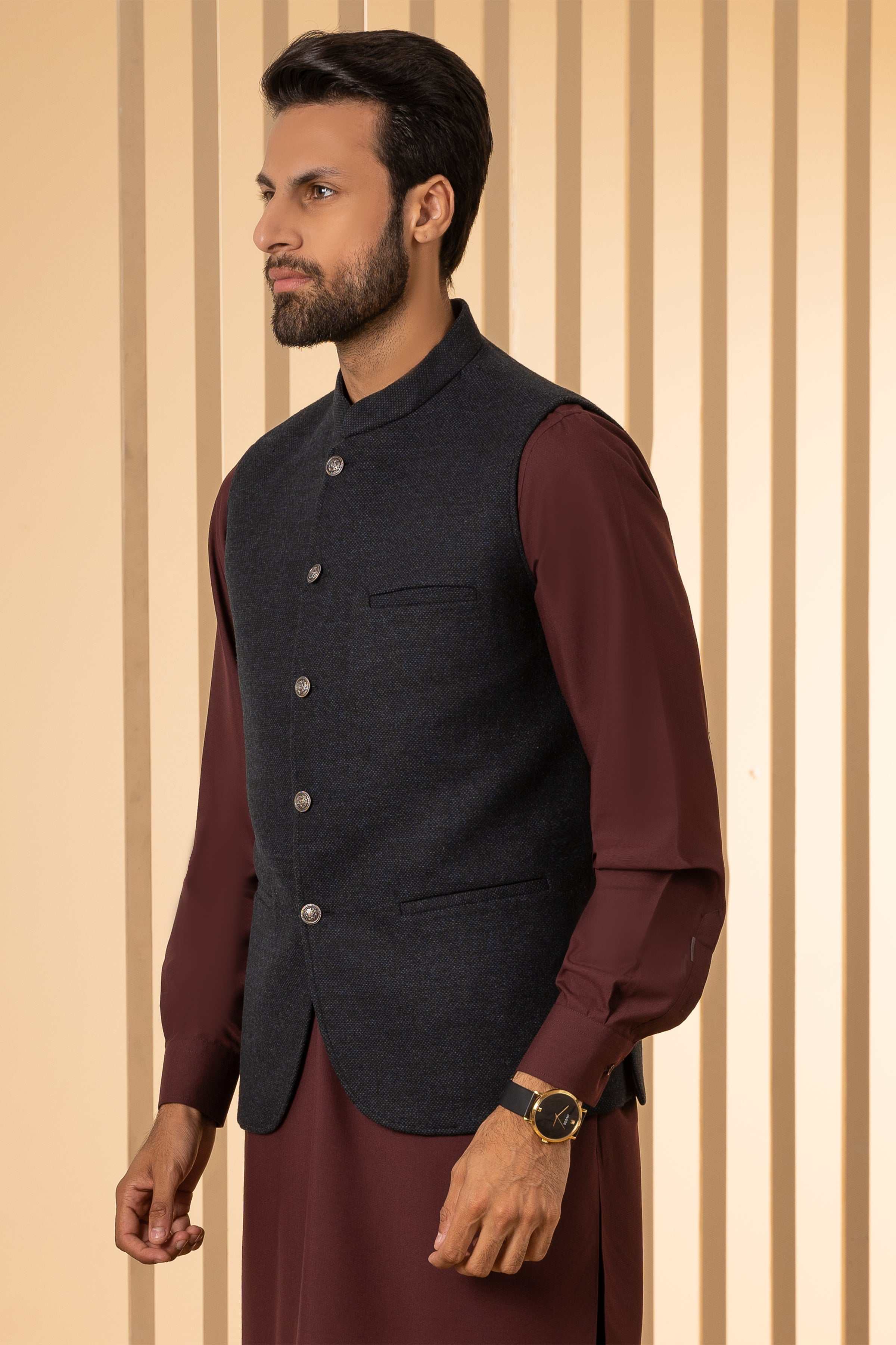 WAISTCOAT NAVY - Image 2