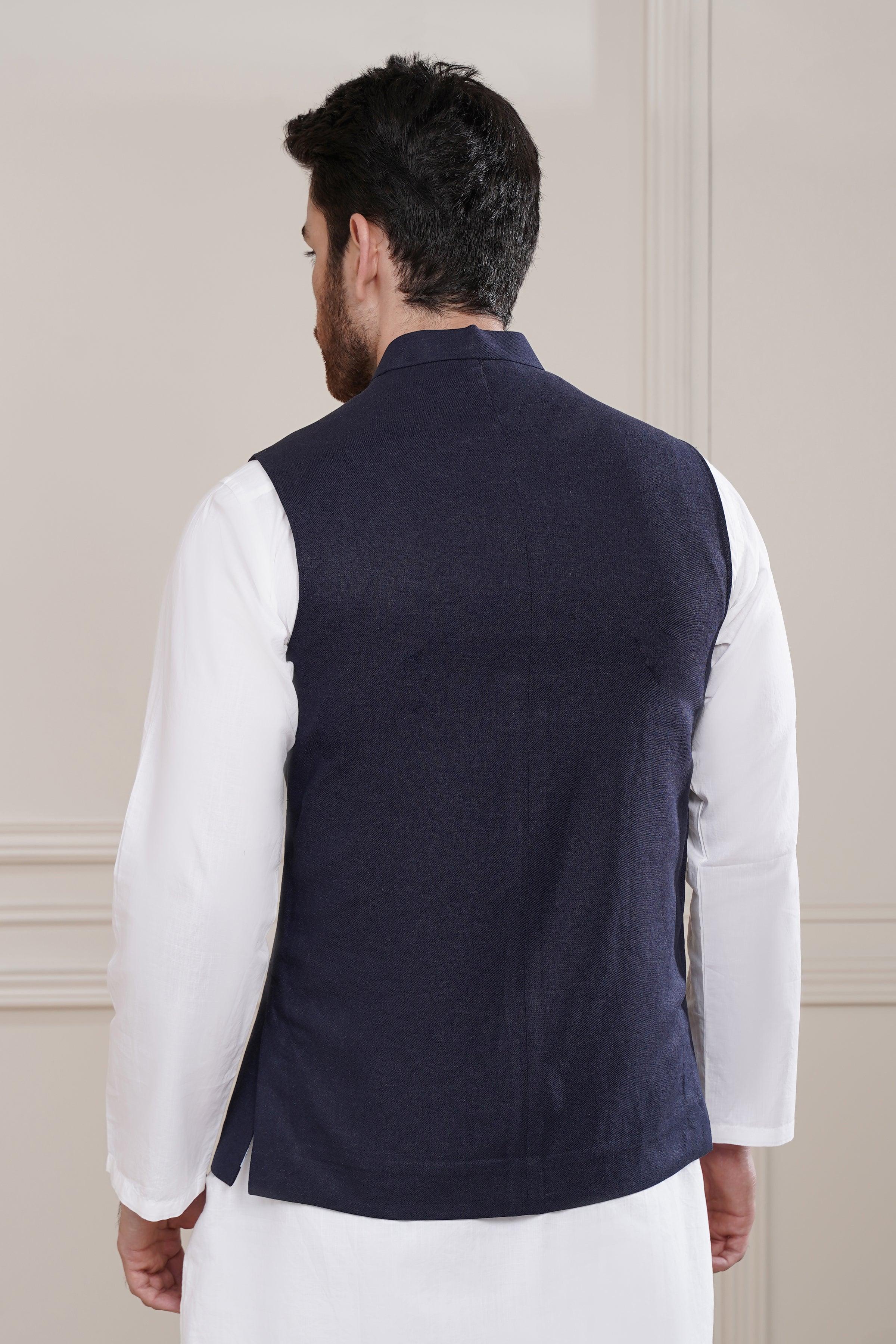WAISTCOAT NAVY - Image 3
