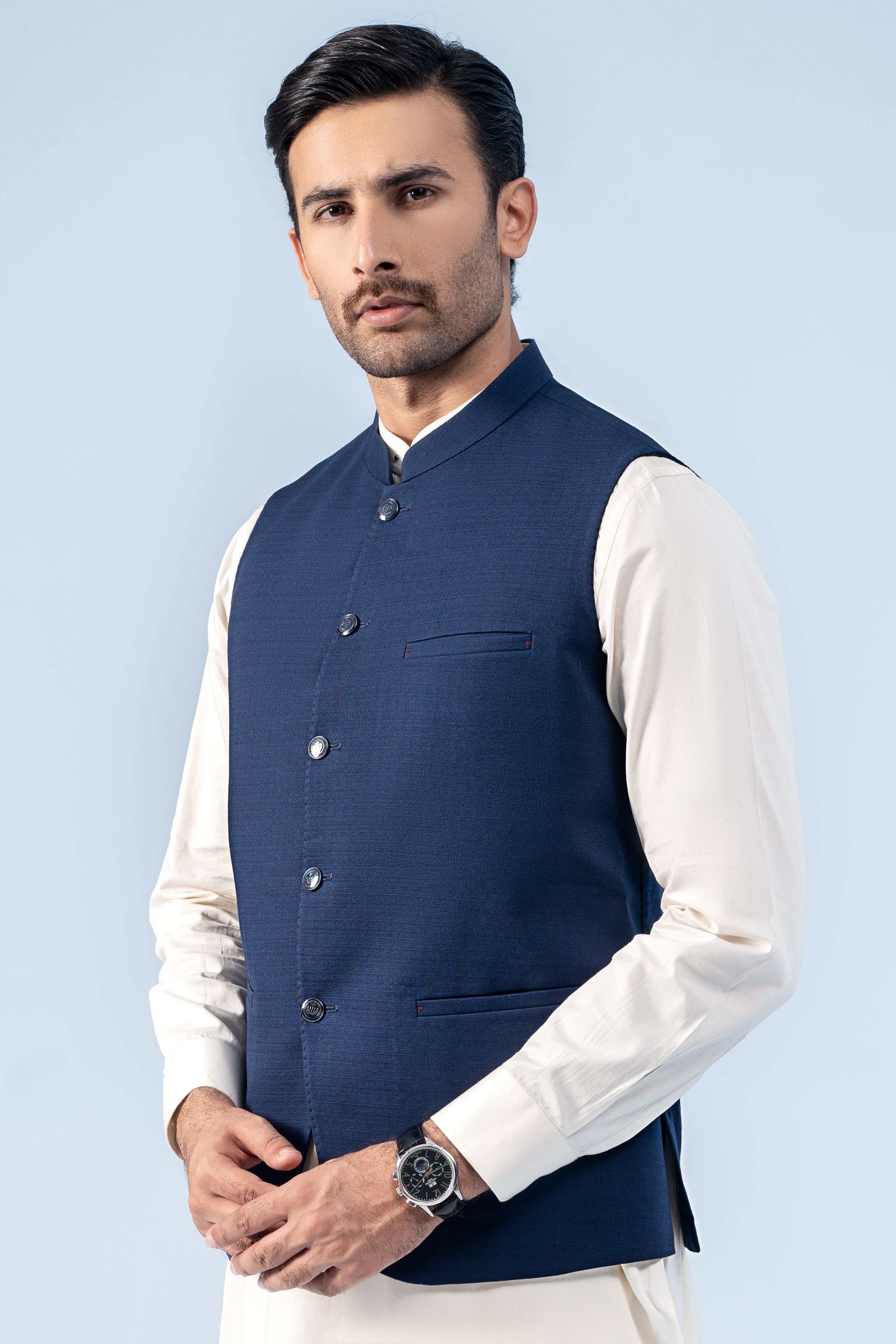 WAISTCOAT NAVY - Image 2
