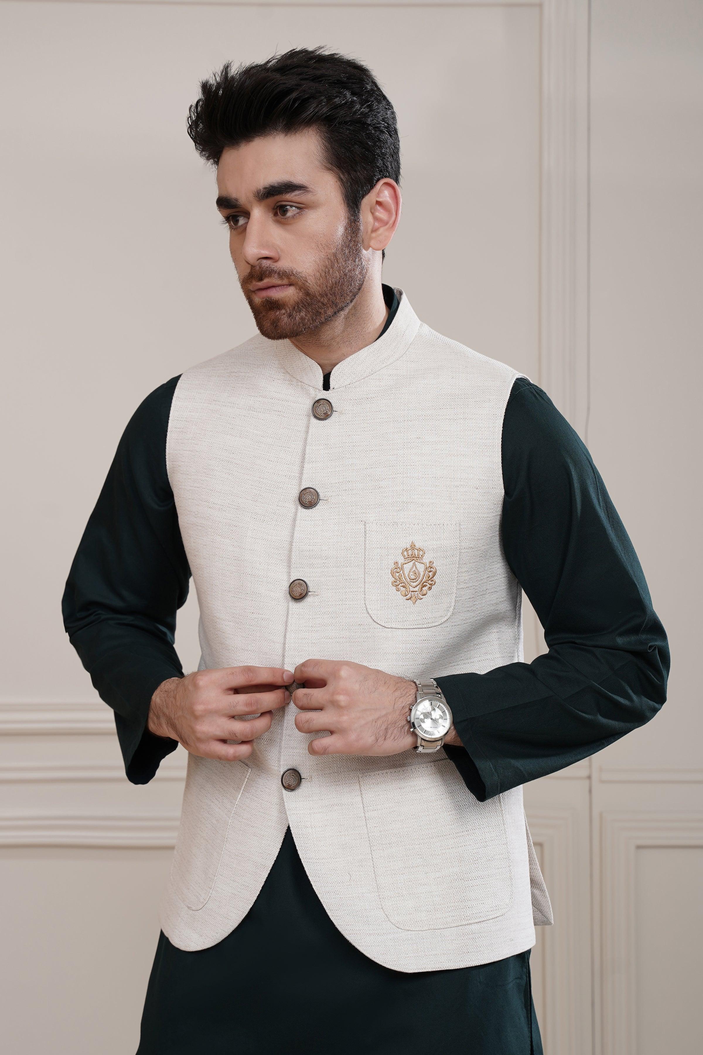 WAISTCOAT OATMEAL