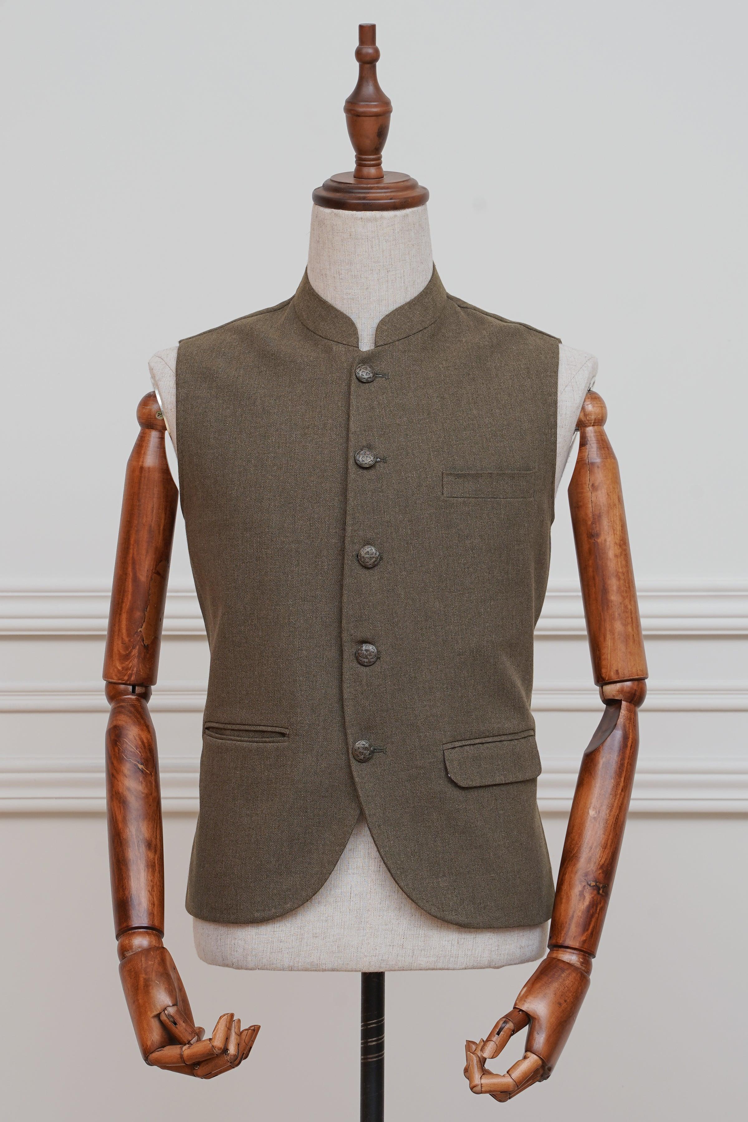 WAISTCOAT OLIVE