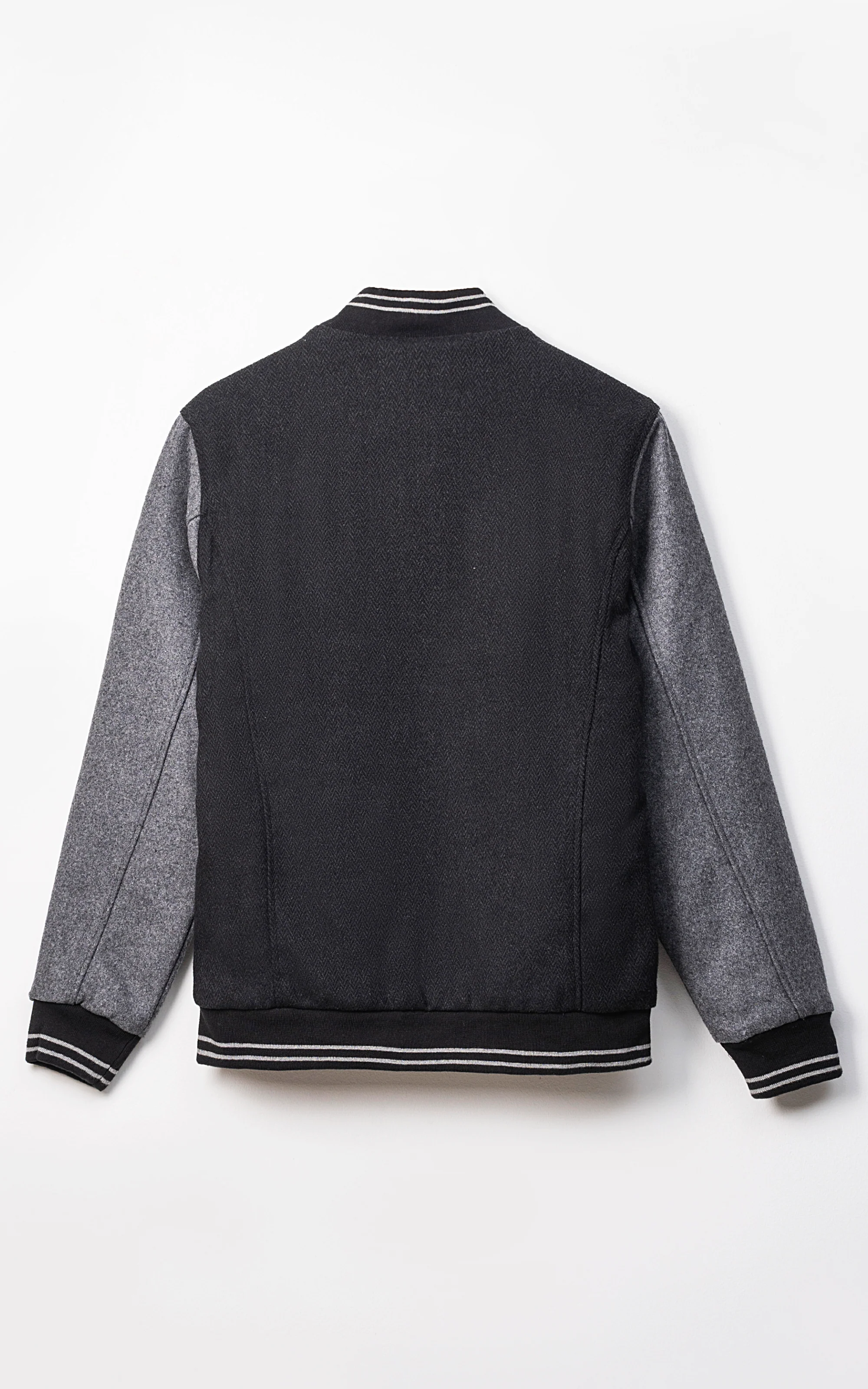 WOOLEN JACKET CHARCOAL - Image 3