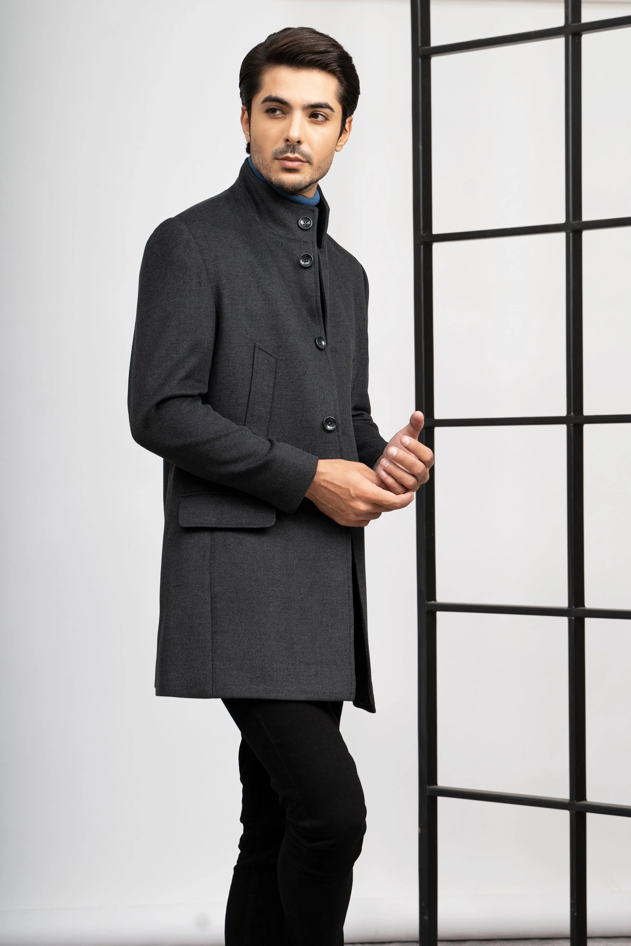 WOOLEN LONG COAT - Image 2
