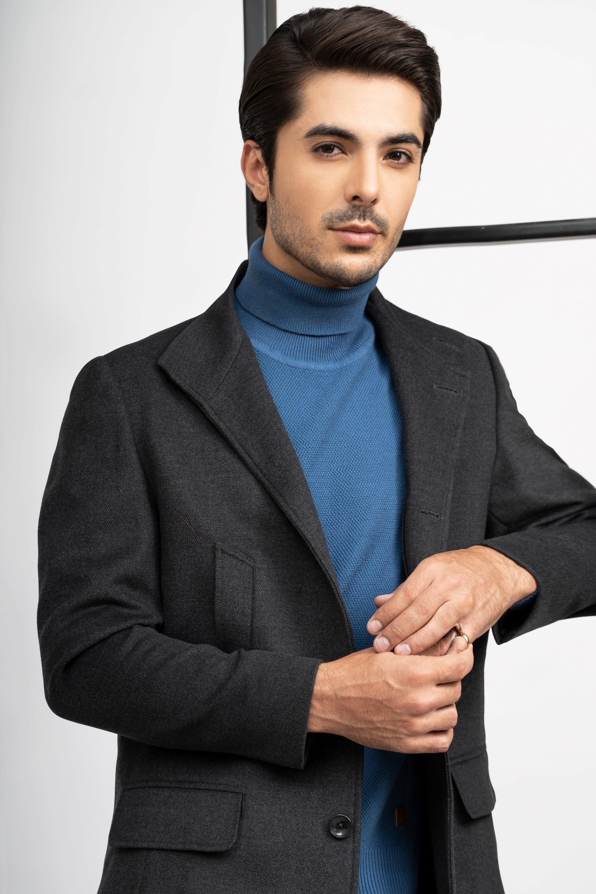 WOOLEN LONG COAT - Image 4