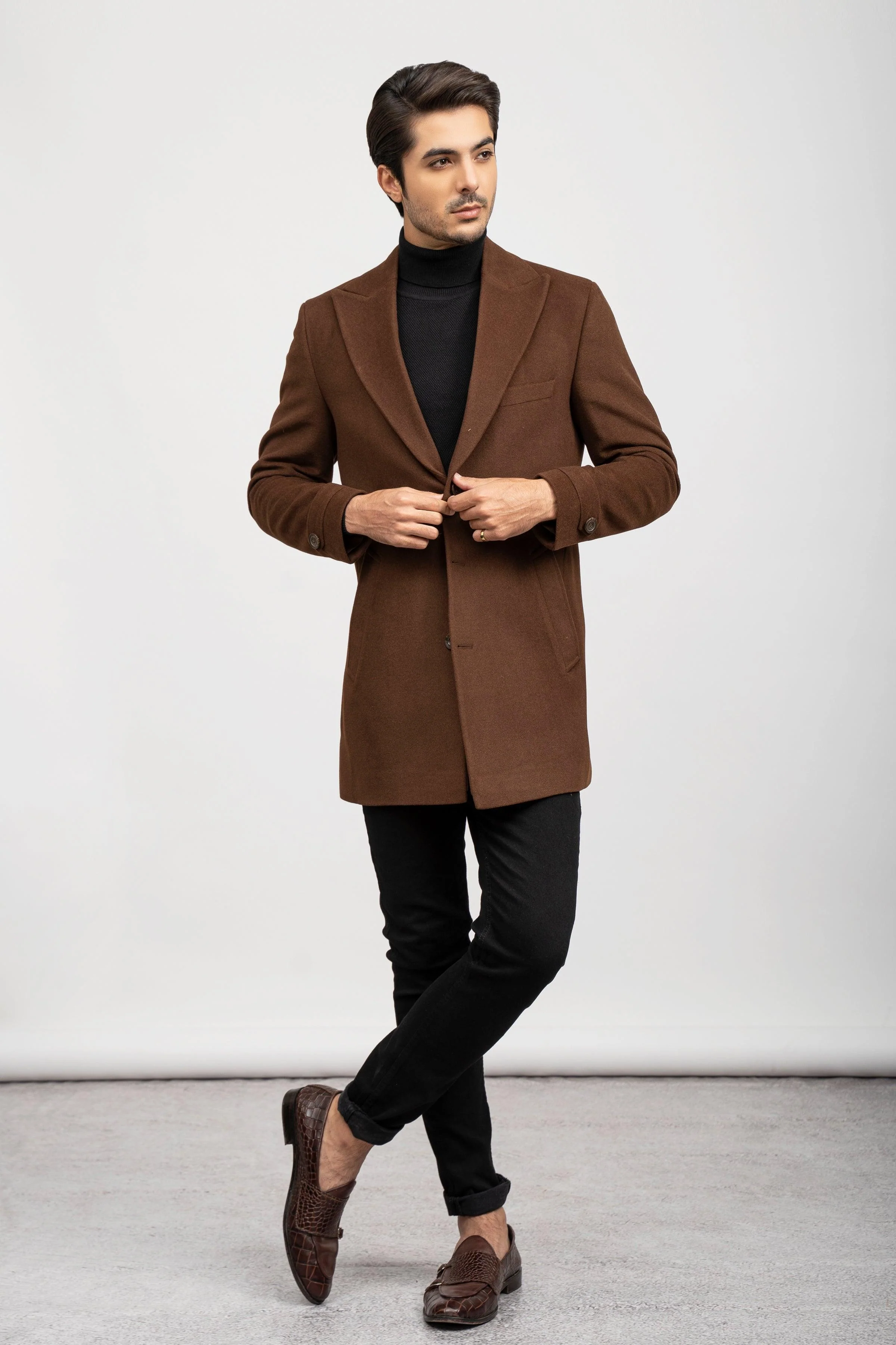 WOOLEN LONG COAT