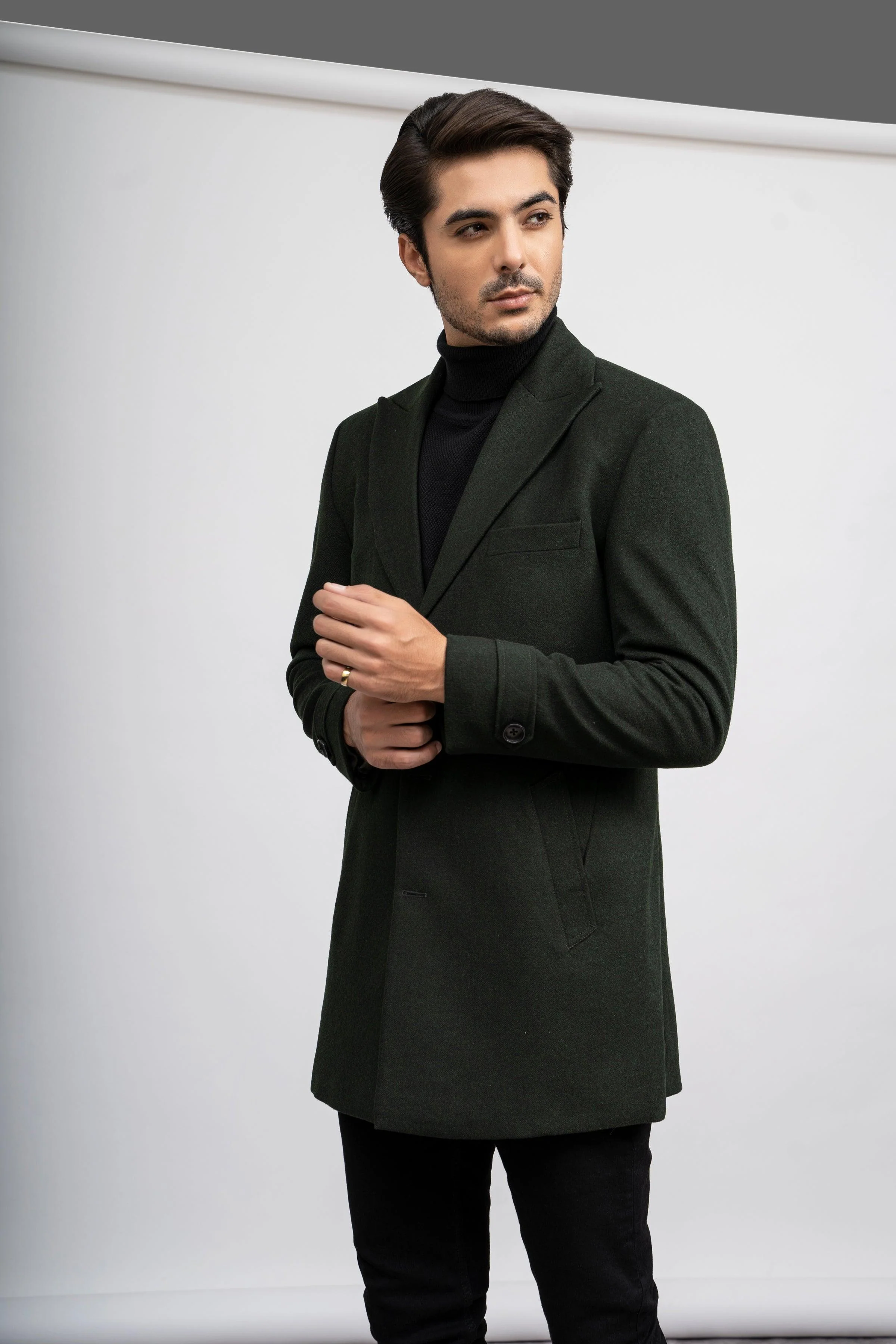 WOOLEN LONG COAT - Image 2